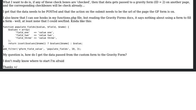 Wordpress: Gravity Forms - Using a Form to Pre-populate A Gravity Form смотреть онлайн