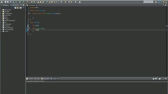 Java - Creación de constructor, métodos getter y setter смотреть онлайн