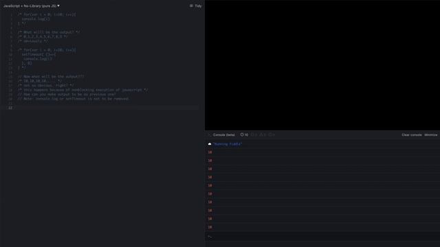 Javascript Output | Frontend Interview Question смотреть онлайн