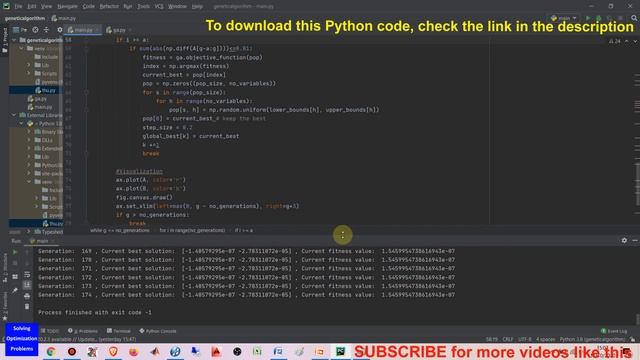 Memetic Algorithm in Python смотреть онлайн