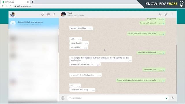 How To Use WhatsApp Web On Chrome - EVERYTHING YOU NEED TO KNOW! смотреть онлайн