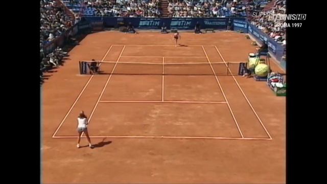 MARY PIERCE VS CONCHITA MARTINEZ | 1997 WTA ROME FINAL смотреть онлайн