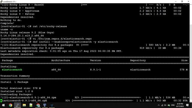 How to Install Elasticsearch on CentOS/Rocky Linux 9 смотреть онлайн