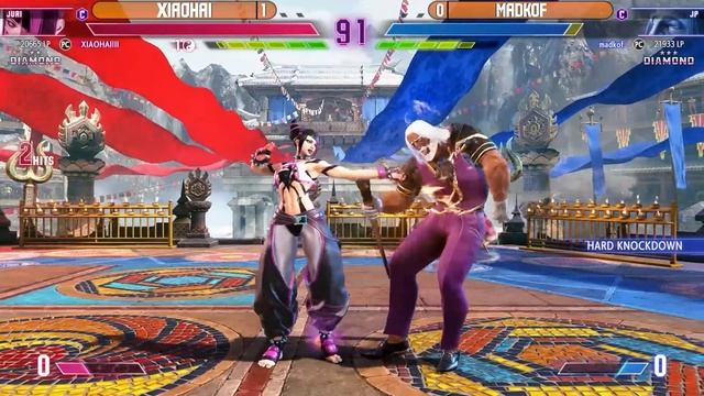 Street Fighter 6 ? Xiaohai JURI Is Destroying Players ? SF6 Diamond Ranked Match ? смотреть онлайн