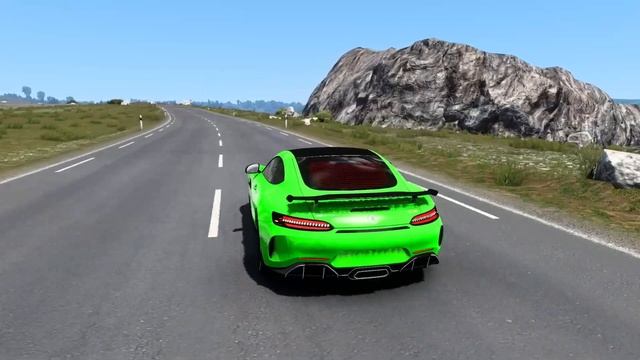 Mercedes-Benz AMG GT R 2017 - Euro Truck Simulator 2 [v1.46] смотреть онлайн