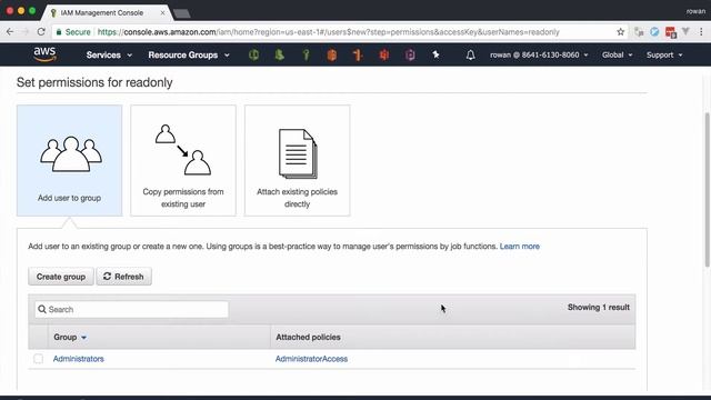ReadOnly IAM User смотреть онлайн