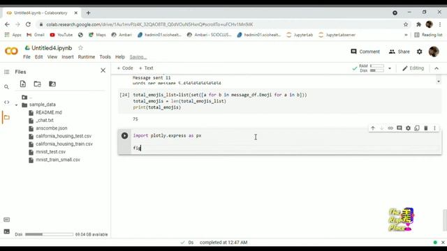 Exploratory Data Analysis using Whatsapp group chat | Simple EDA | Python |Data Analysis | ML смотреть онлайн