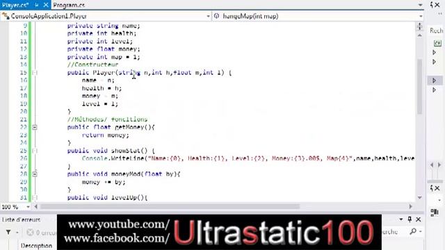 Poo(C#16)-4- static-private-public ç-a-d quoi? (الدارجة المغربية) смотреть онлайн