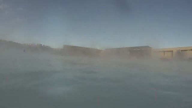 Комплекс Голубая Лагуна в Исландии смотреть онлайн