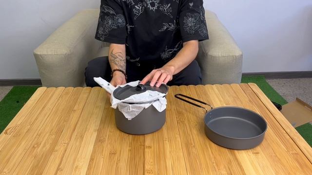 Набор посуды Ice Cube AC 231 2-3 персоны распаковка смотреть онлайн