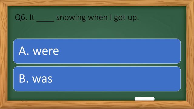 Grammar Quiz 0008 [Past Continuous] 10 Questions смотреть онлайн