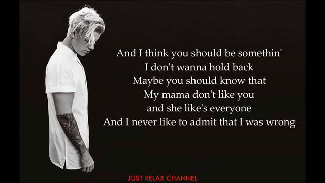 Justin Bieber - Love Yourself (lyrics, Karaoke) // Джастин Бибер (текст песни, караоке)