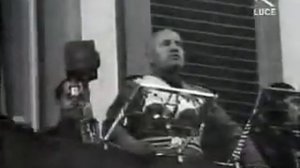 Речь Муссолини в Риме