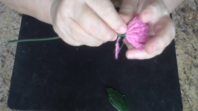 Хризантема из бисера. Мастер класс. Бисероплетение. смотреть онлайн