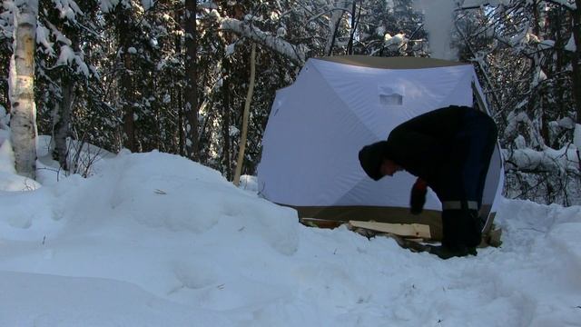 Дворец Следопыт Премиум с дровяной печкой. смотреть онлайн