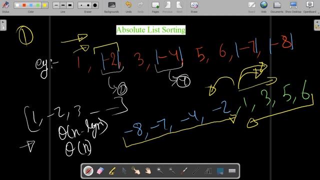 Absolute List Sorting || Sorting || LinkedList || GFG POTD || JAVA Code || C++ Code || Hindi || смотреть онлайн