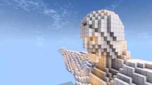 статуя Христа искупителя в Майнкрафт!