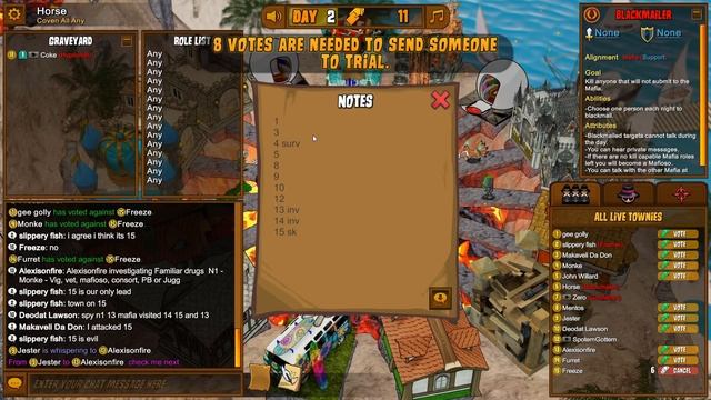 I SURPRISED Everyone With This INSANE Game Winning Play | Town of Salem Medusa смотреть онлайн