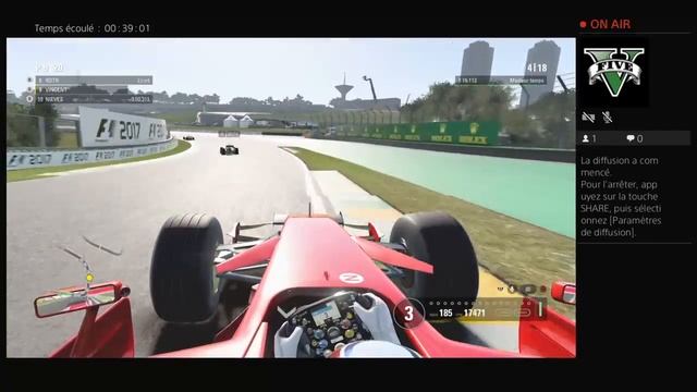 F1 2017 championnat retro avec la ferrari 2007 смотреть онлайн