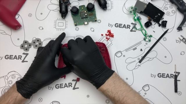 Инструкция для самостоятельной установки тактильных кнопок by GearZ в геймпад DualSense смотреть онлайн