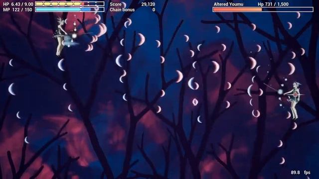 Touhou Multi Scroll Shooting Gameplay Demo смотреть онлайн