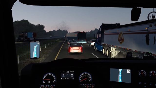 American Truck Simulator | Huntsville TX - Tulsa OK | Mack Anthem смотреть онлайн