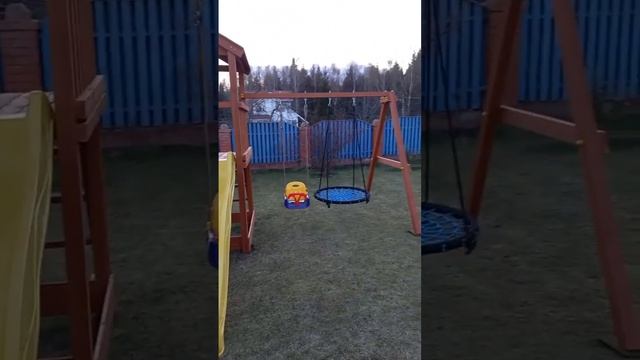 Детская площадка "Савушка Мастер - 3" (Махагон) смотреть онлайн