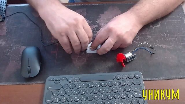 Какой ток потребляет простейший коллекторный мотор с алиэкспресс? смотреть онлайн