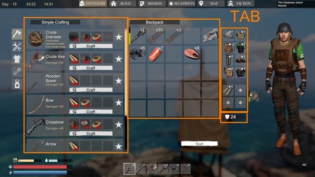 Sunkenland - Beginner's Interface Guide смотреть онлайн