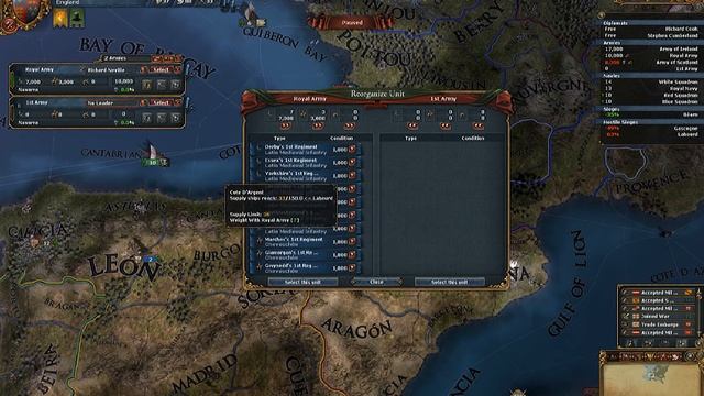Europa Universalis IV Art of War England first step смотреть онлайн