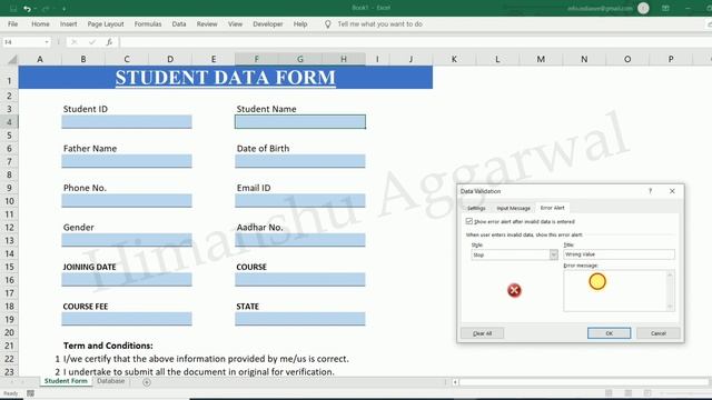 Fully Automated Data Entry Software in Excel | Creating Easy Data Entry Forms in Excel with Databas смотреть онлайн