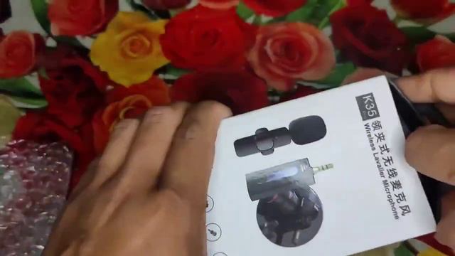 Quick unboxing K35 pro wireless microphone смотреть онлайн