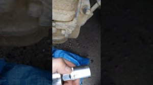 Замена шаровой опоры без ямы на MB  Vito 639