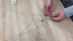 Флористика. Технический каркас из герберной проволоки