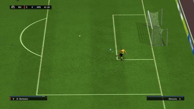 FIFA 10 PC Full - Manchester United vs Arsenal Gameplay [HD] смотреть онлайн