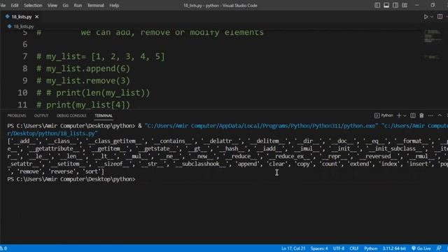 18 Python Lists | Lists in Python | Intelli Sphere смотреть онлайн