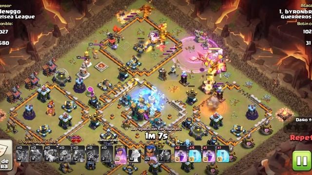 Clash of Clans probado el Ataque de Furia del Dragon смотреть онлайн