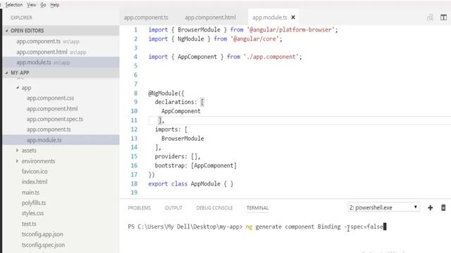 Angular Data Binding смотреть онлайн