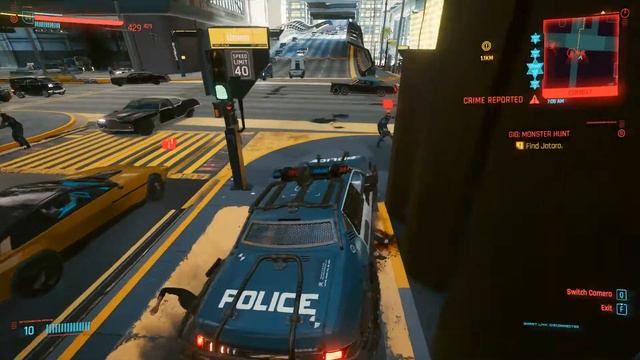 Cyberpunk 2077 police response смотреть онлайн