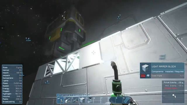 (outdated) Space Engineers, Beginner Tutorial #3: Building A Ship (1 of 2) смотреть онлайн