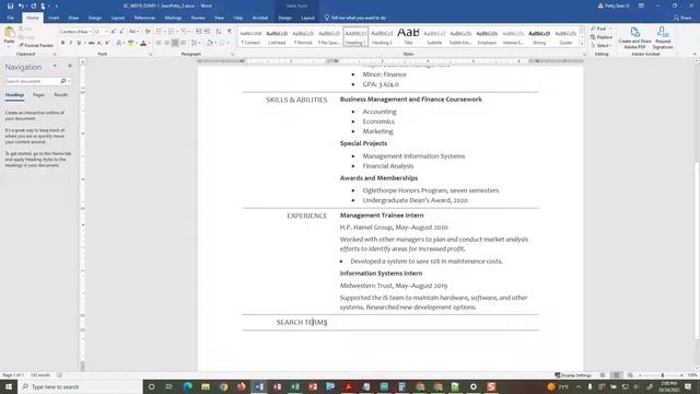 Module 5 Word Project смотреть онлайн