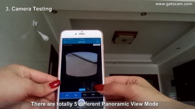 Лампа Камера 360° Wifi Fish Eye Panoramic Camera Bulb смотреть онлайн