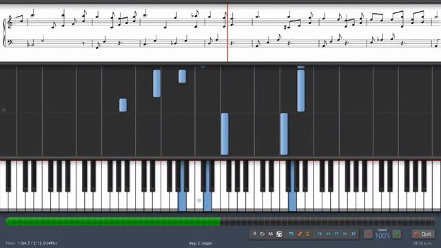 Final Fantasy IX - Rose of May/Loss of Me (Virtual Piano) смотреть онлайн