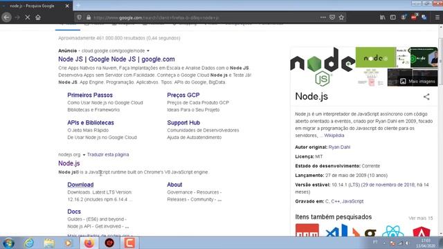 Como Instalar Vscode e NodeJS смотреть онлайн