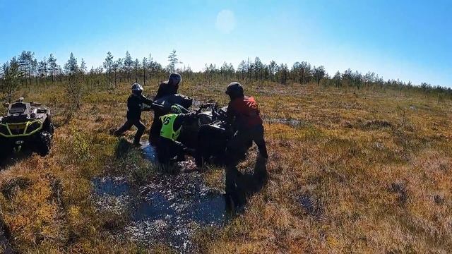 Что случилось с BRP Can-Am Outlander 800 Max XT в болоте? S#3/EP#112 смотреть онлайн