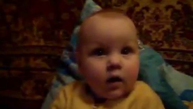 Малыш 8 месяцев отвечает на вопросы. смотреть онлайн