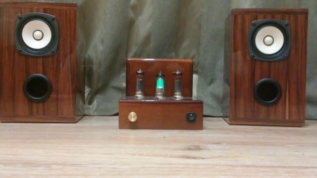 Комплект. Усилитель на 6ФП3 и акустика на Fostex FE103n.
