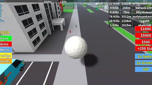 ШАР ЗАМЕТАЕТ ВСЁ ВОКРУГ НА СВОЁМ ПУТИ ⚽ Roblox Boulder Simulator 3M+ смотреть онлайн