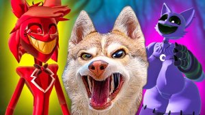 ВСЕ МОНСТРЫ ПРОТИВ БУБЛИКА!! Лучшие серии весны! Хаски Бублик Говорящая собака