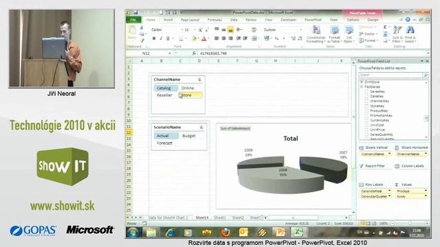 ShowIT 2010 - Rozvírte dáta s programom PowerPivot - Jiří Neoral смотреть онлайн